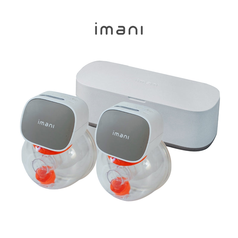 i2 Plus Wearable Breast Pump (Pair) with Charging Dock
