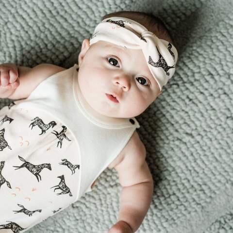 Finn + Emma Wild Horses Collection Romper