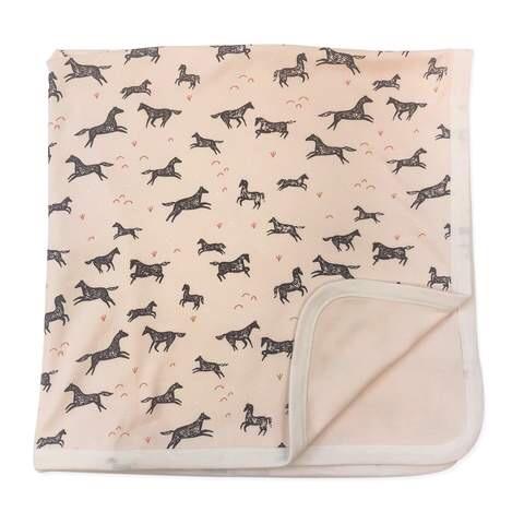 Finn + Emma Reversible Blanket - Wild Horses