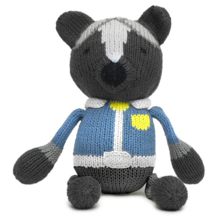 Finn + Emma Origami Collection Rattle Buddy Simon the Skunk
