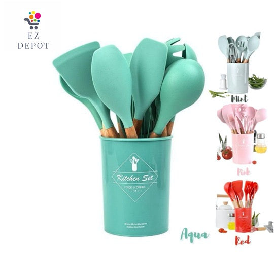 EZ Depot - 12 pc Kitchen Utensils