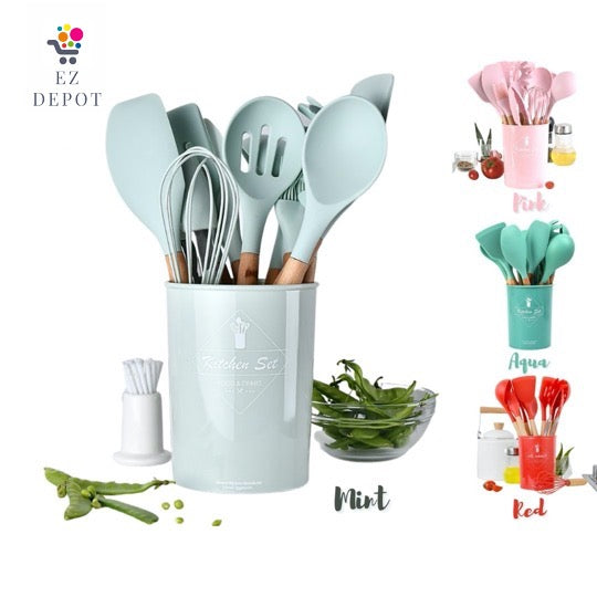 EZ Depot - 12 pc Kitchen Utensils