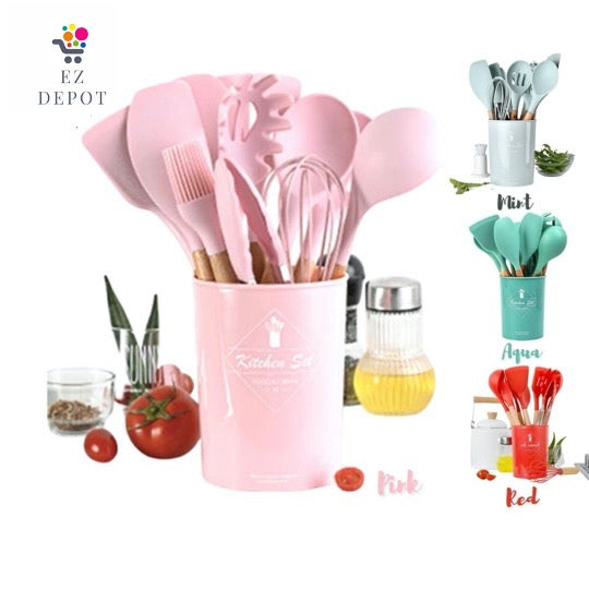 EZ Depot - 12 pc Kitchen Utensils