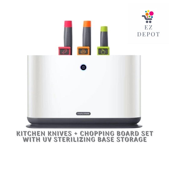 EZ Depot - UV Kitchen Knives + Chopping Board