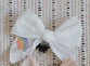 Mini Isla Bow Clip w/ Embroidery