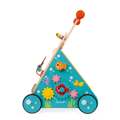 Multi-Activities Cat Baby Walker