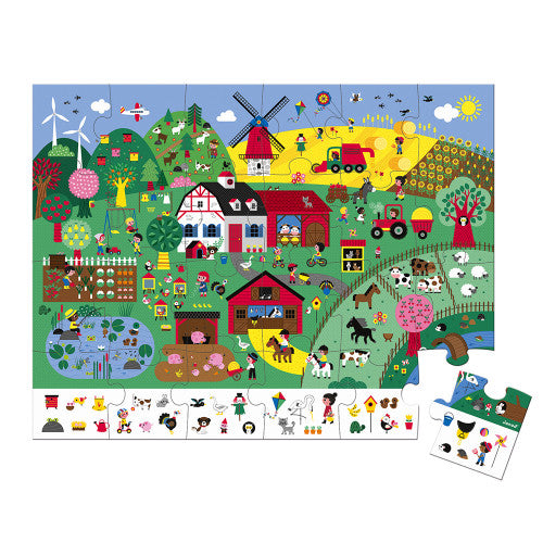 Observation Puzzle The Farm (24PCS)