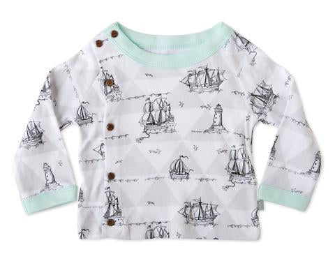 Finn + Emma Sailor Collection Kimono Top Boat