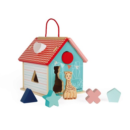 Sophie La Girafe Shape Sorting House
