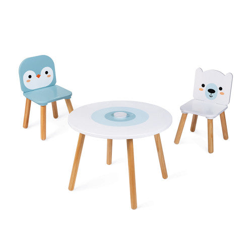 Table And 2 Chairs - Polar