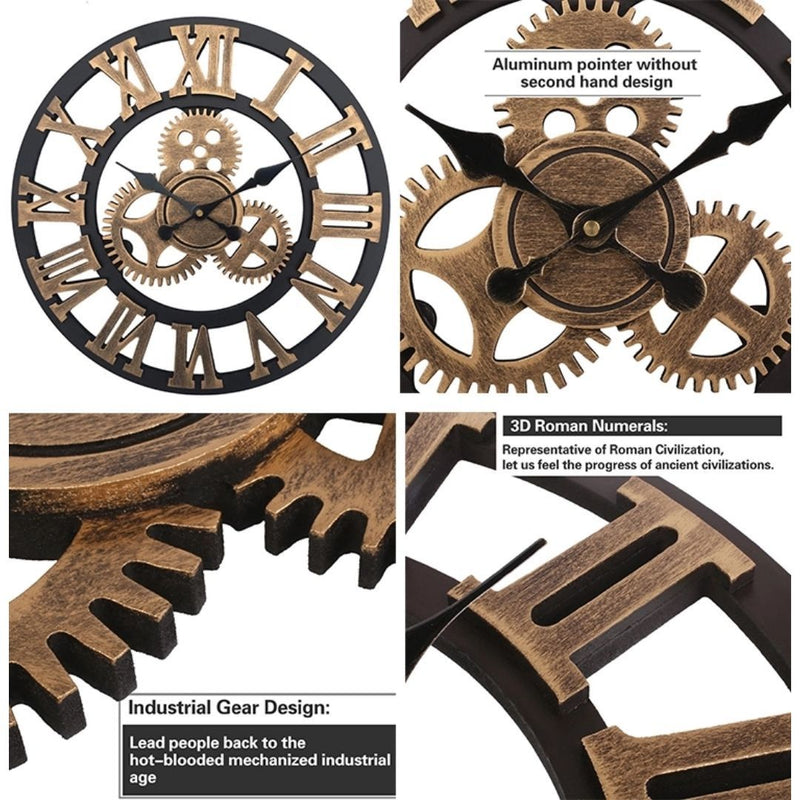 EZ Depot - Vintage Wall Clock